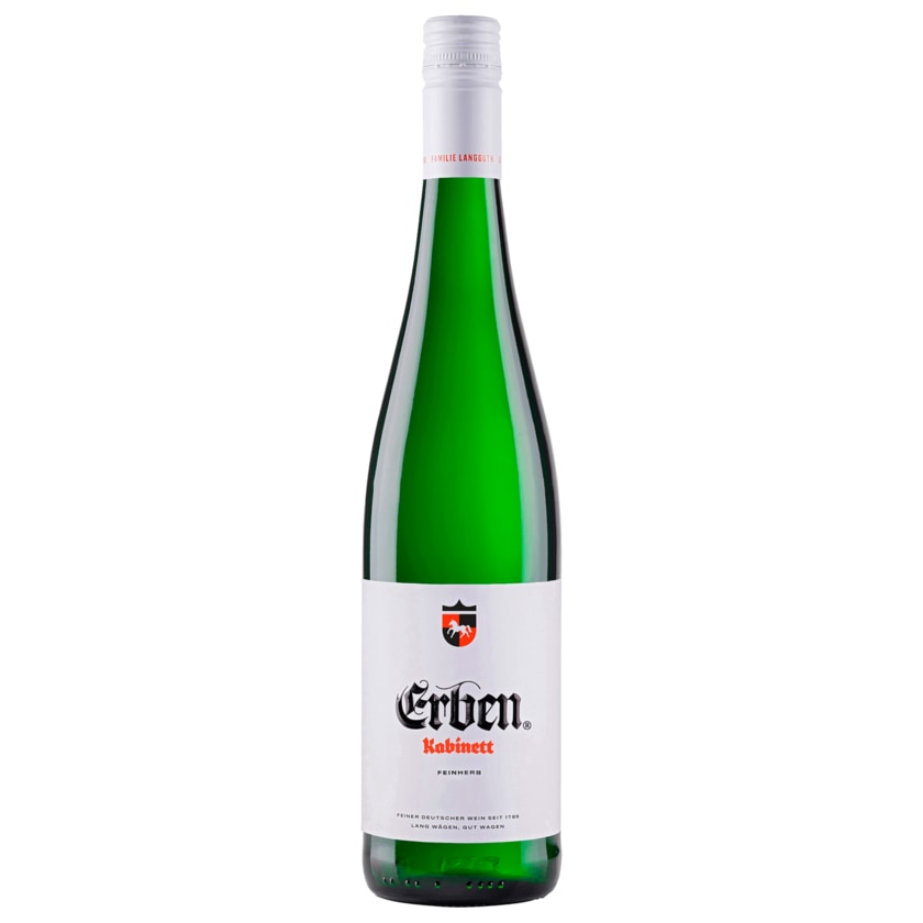 Erben Kabinett Weißwein feinherb lieblich 0,75l